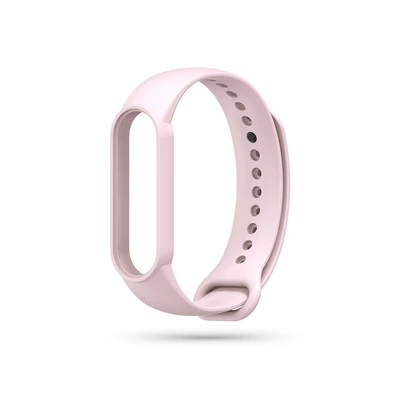 Xiaomi Mi Smart Band 5/Mi Smart Band 6 aktivitásmérőhöz szilikon csuklópánt - pink