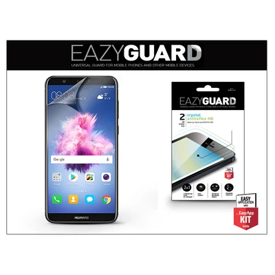 Huawei P Smart képernyővédő fólia - 2 db/csomag (Crystal/Antireflex HD)