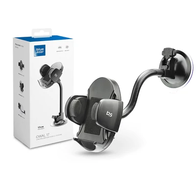 Univerzális PDA/GSM autós tartó - BlueStar Owal 17 - fekete