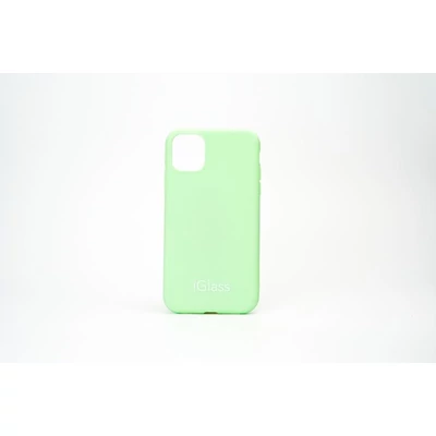 iGlass Case kemény tok - iPhone 11 - világoszöld